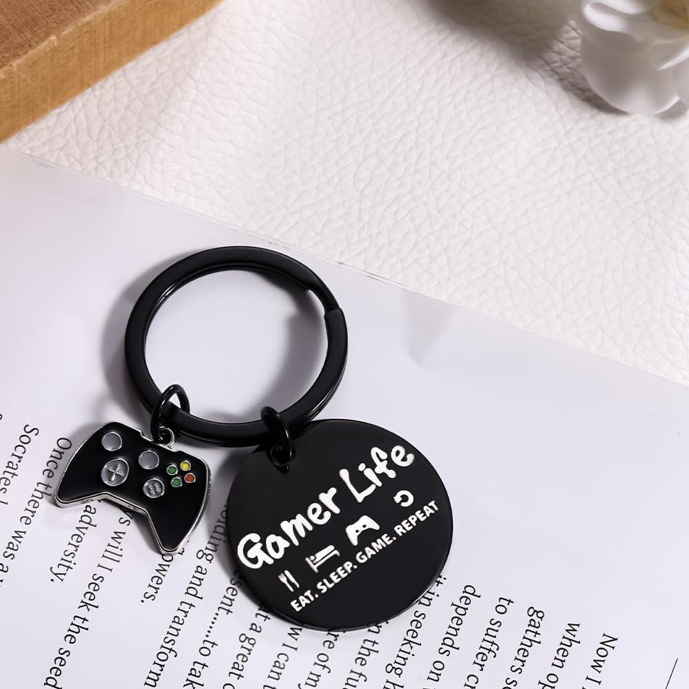 Llave Gamer de Acero Inoxidable con Grabado - Regalo Original