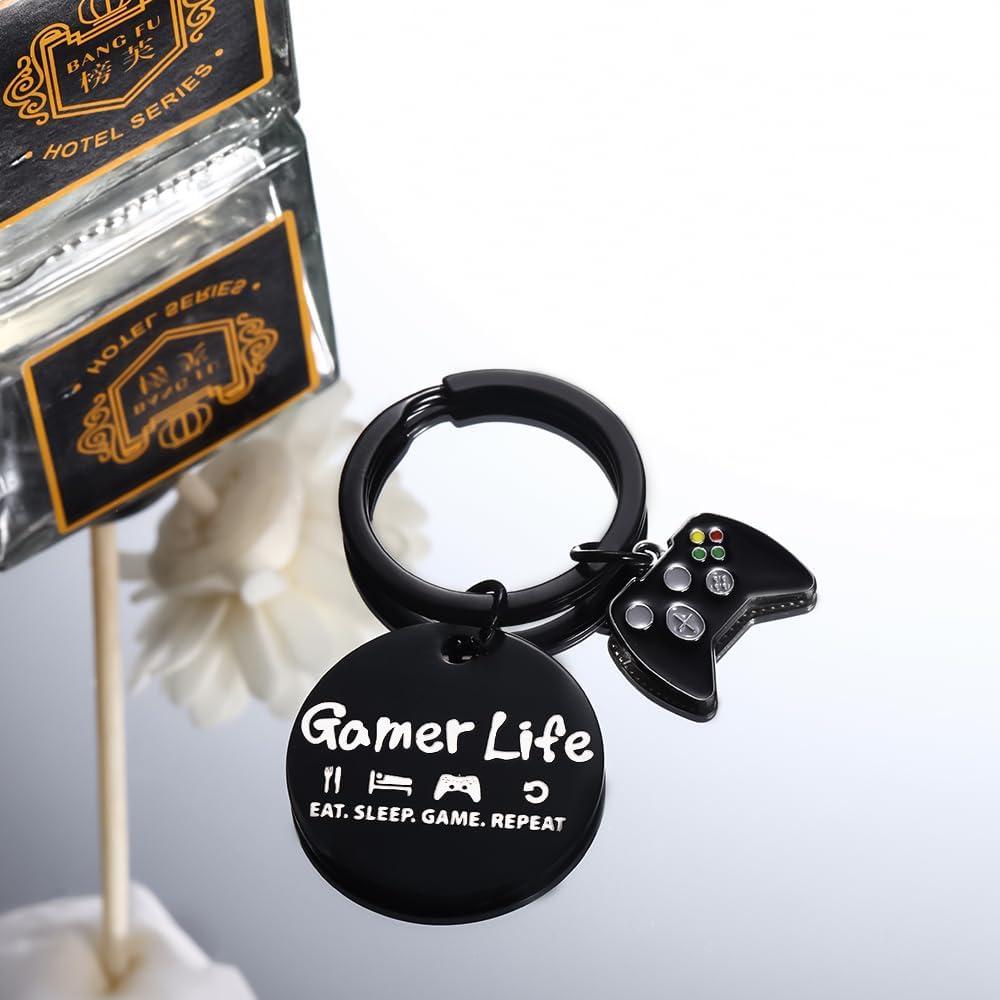 Llave Gamer de Acero Inoxidable con Grabado - Regalo Original