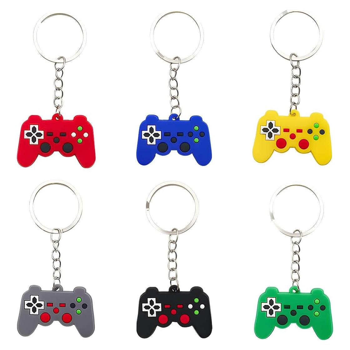 Llavero de Controlador de Videojuego SHMZK 6 Piezas PVC