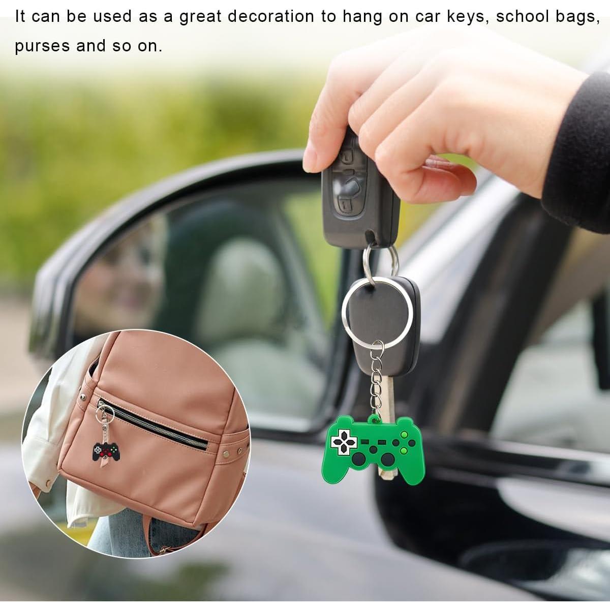 Llavero de Controlador de Videojuego SHMZK 6 Piezas PVC