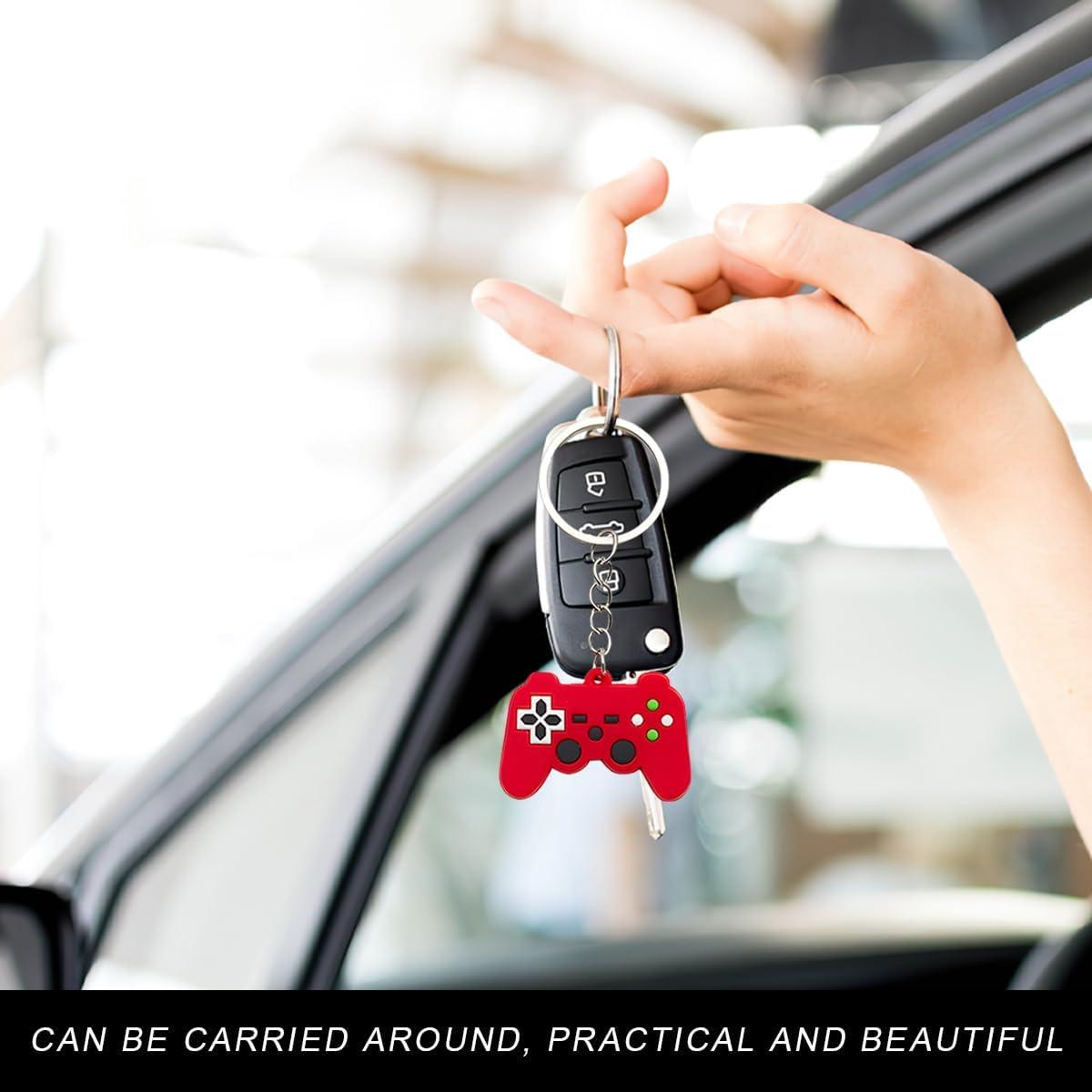 Llavero de Controlador de Videojuego SHMZK 6 Piezas PVC