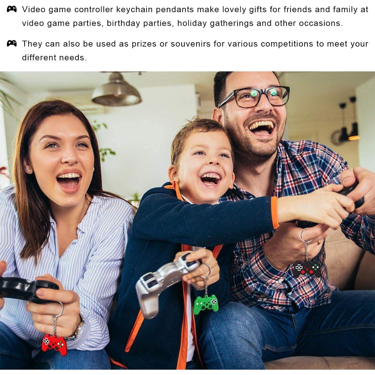 Llavero de Controlador de Videojuego SHMZK 6 Piezas PVC