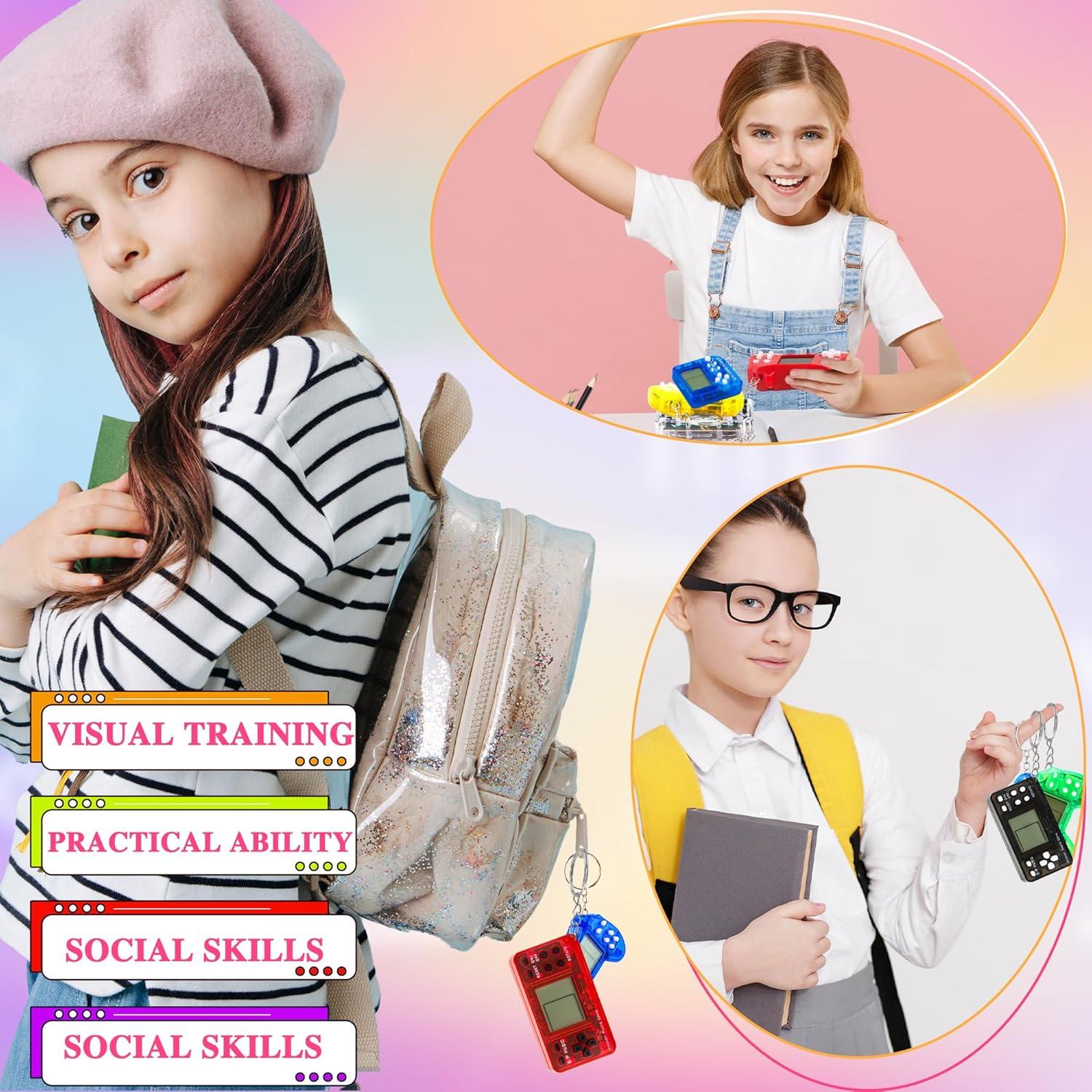 30 Mini Llaveros de Videojuego Kugliwa para Fiesta