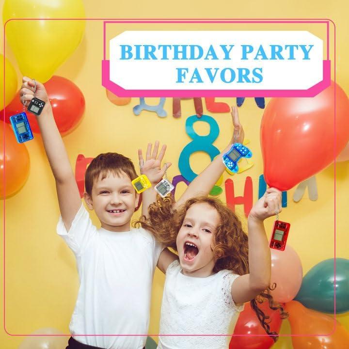 30 Mini Llaveros de Videojuego Kugliwa para Fiesta