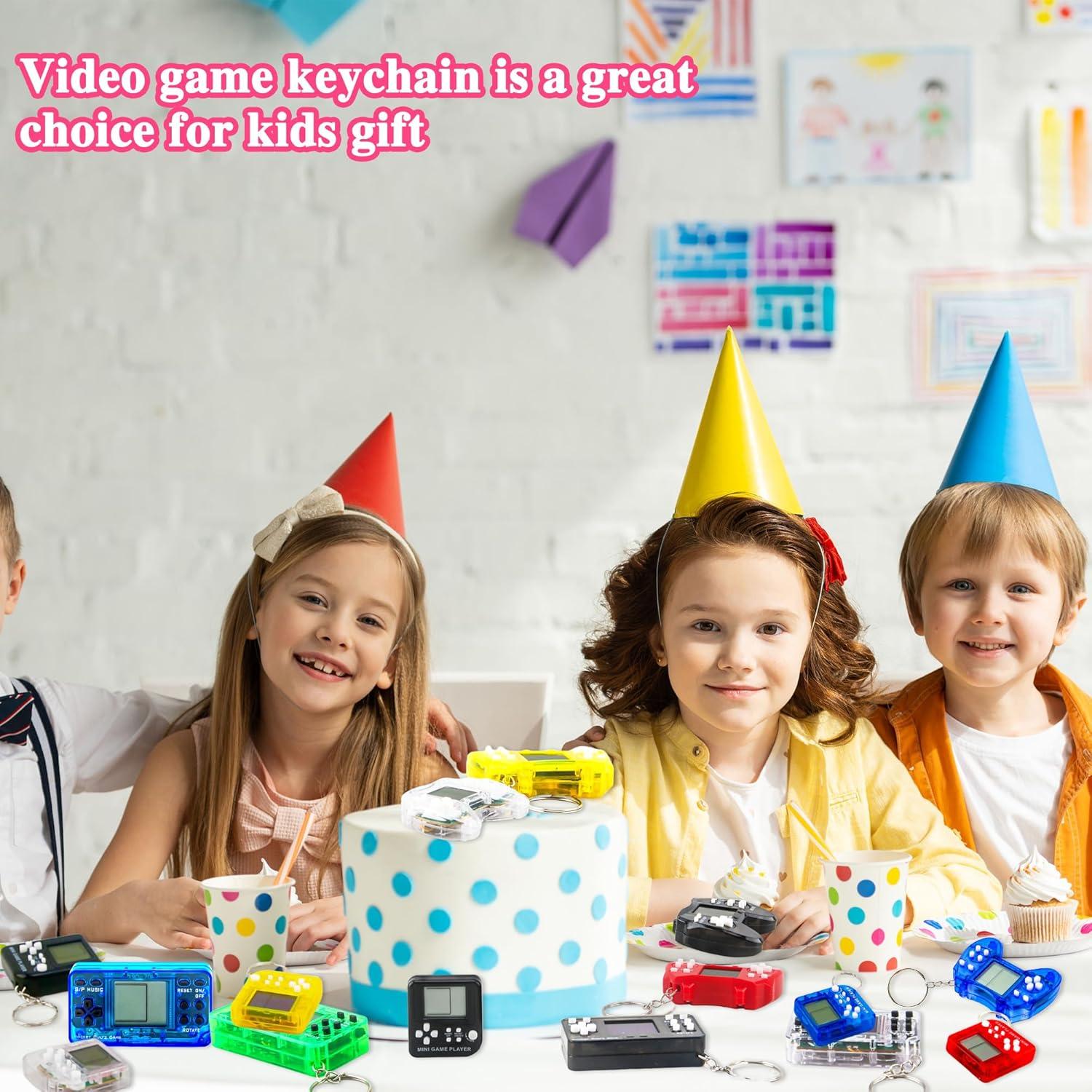 30 Mini Llaveros de Videojuego Kugliwa para Fiesta