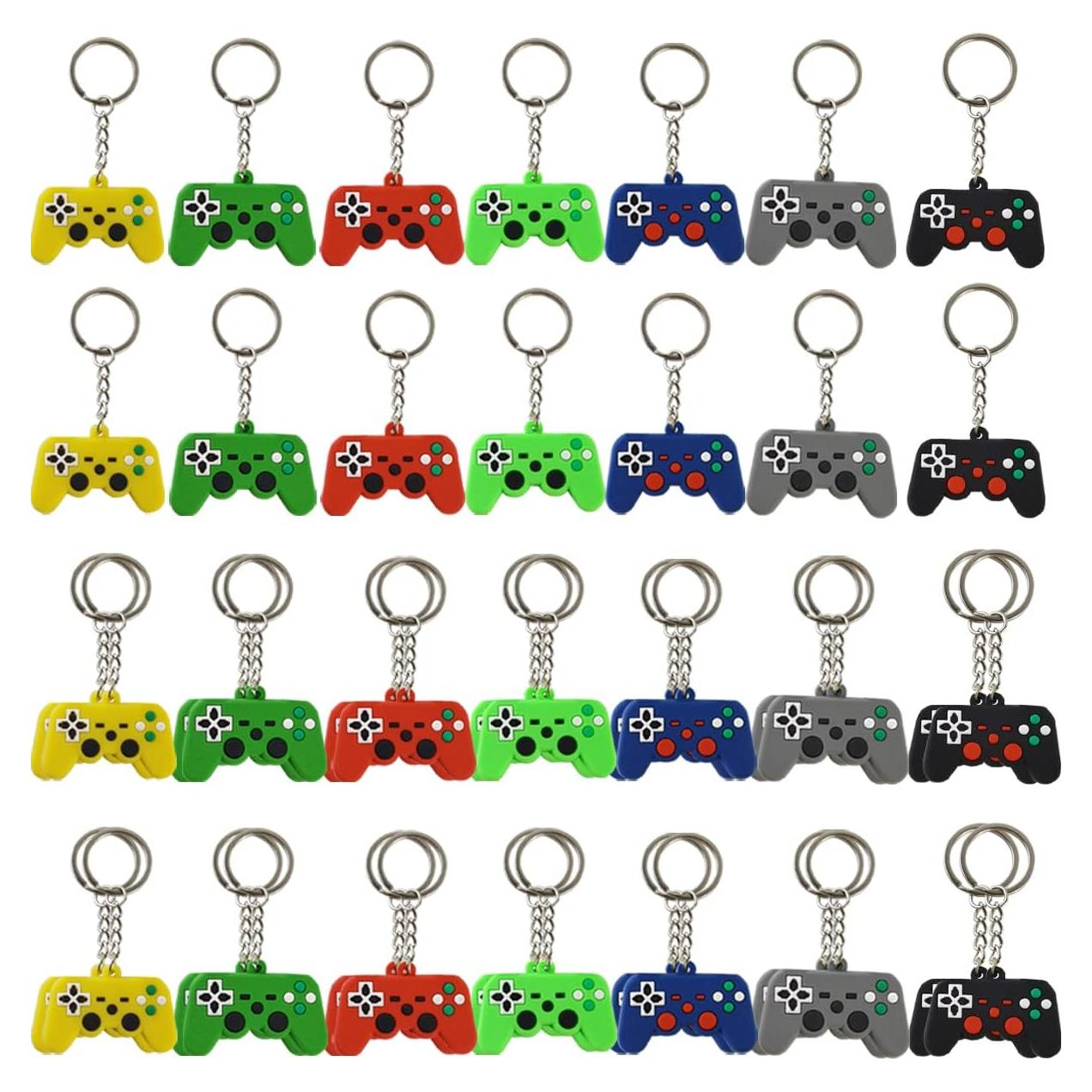 Llavero de Controlador de Videojuegos NSBELL 42PCS Silicona