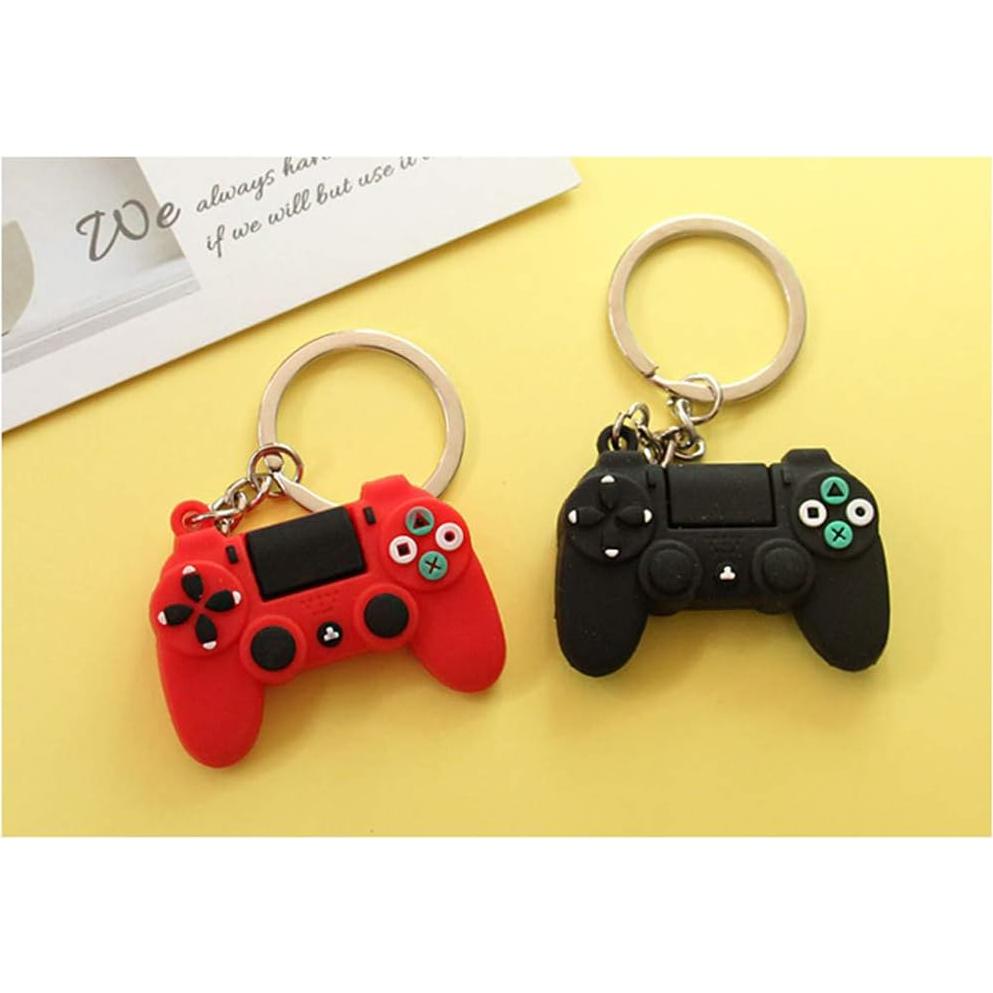 Llavero de Controlador de Videojuego Finduat 10 Pcs Silicona