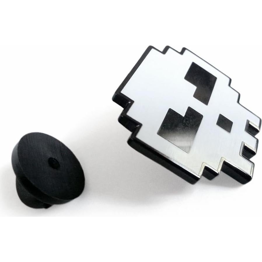 Pin de Solapa Calavera Pixelada Pinsanity 2.54 cm