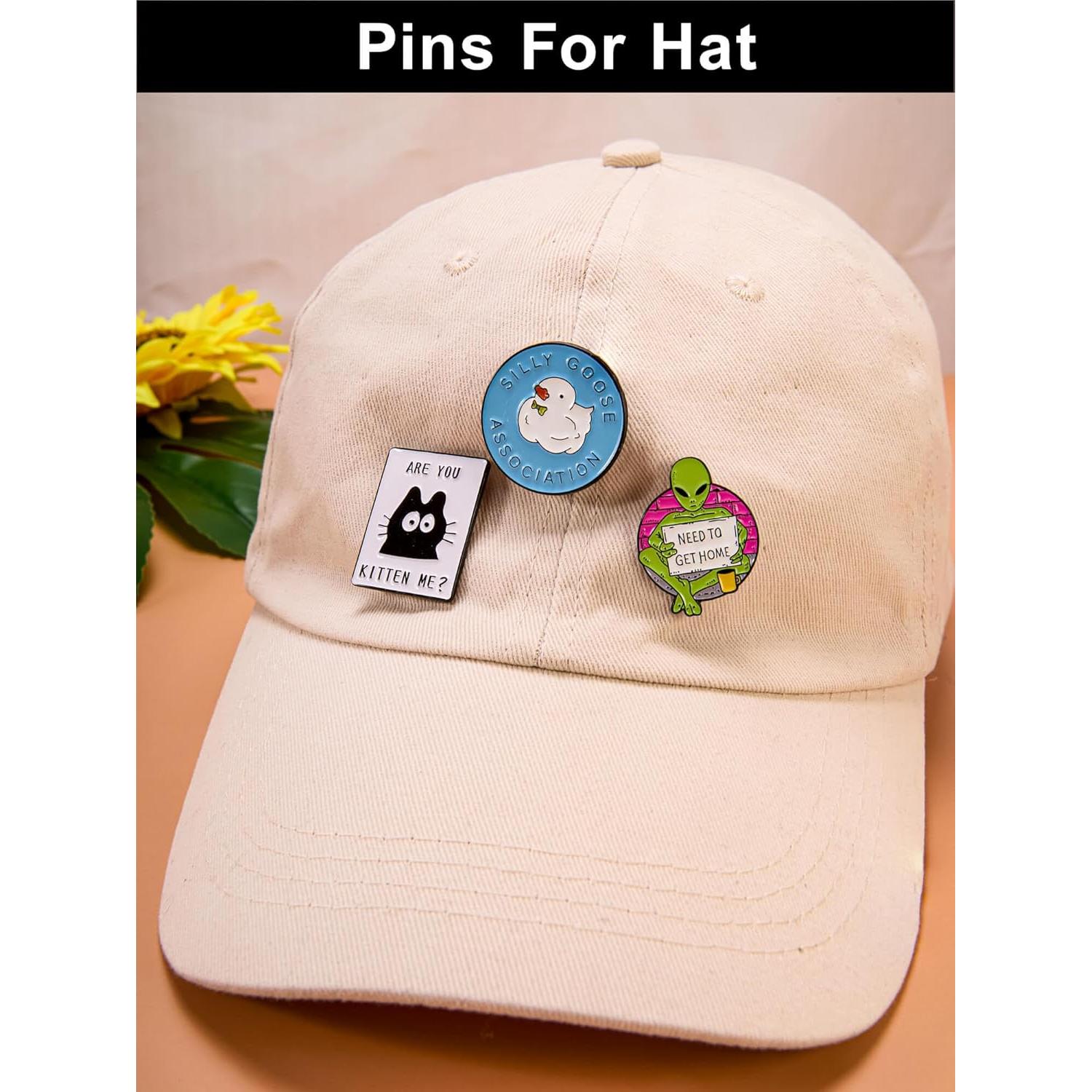 Conjunto de 12 Pines de Esmalte Divertidos - Humor y Memes