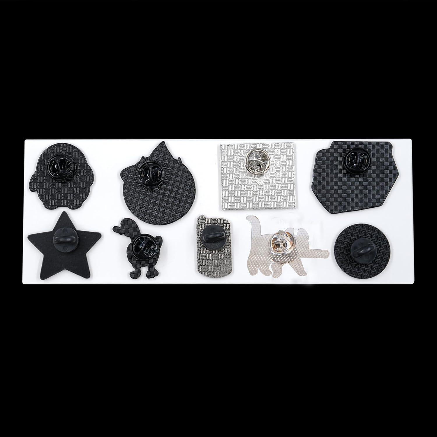 Conjunto de 9 Pines de Esmalte Divertidos TungminJ para Mochila