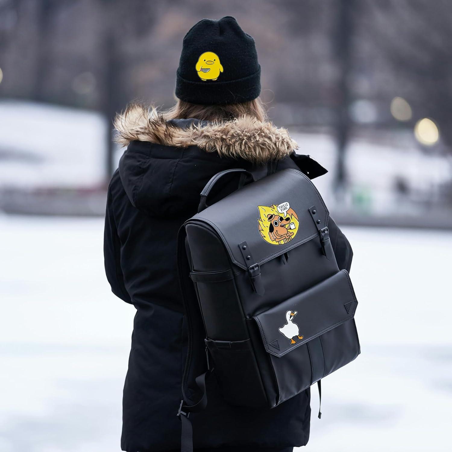 Conjunto de 9 Pines de Esmalte Divertidos TungminJ para Mochila