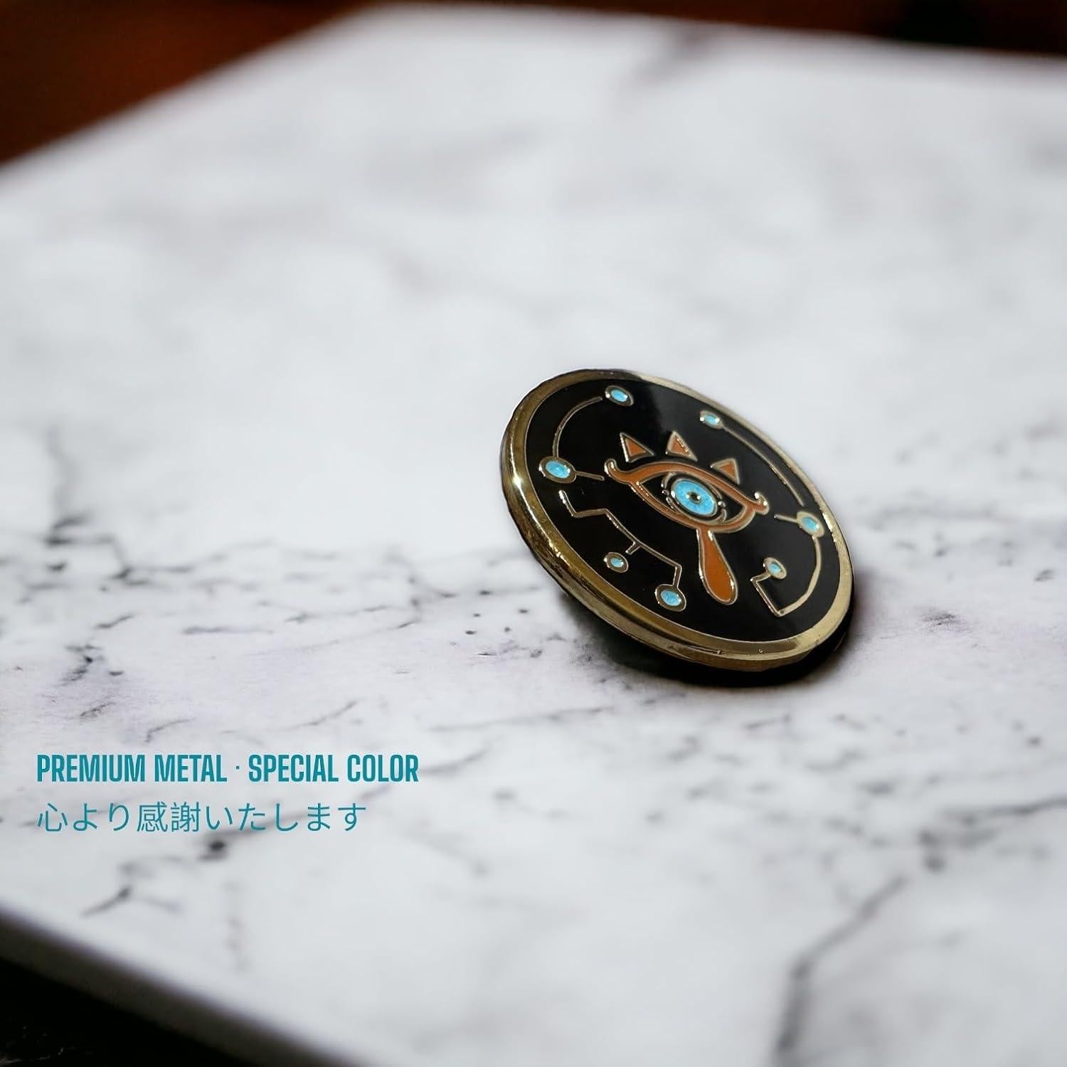 Pin de Videojuego Espada Maestra y Ojo Sheikah Edición Limitada