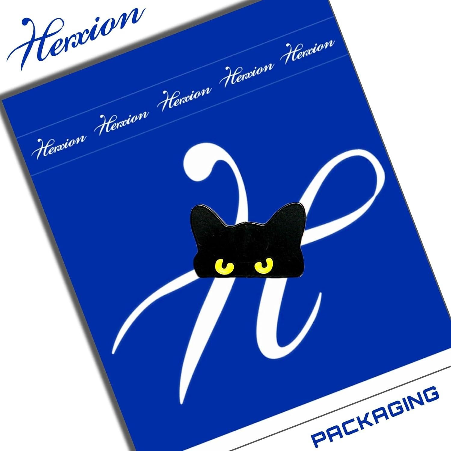 Pins de esmalte de gato Herxion - Accesorios para mochilas y gorras