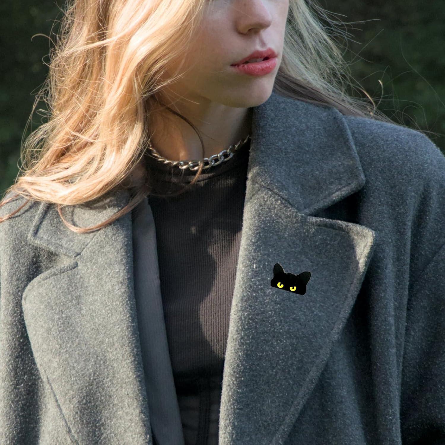 Pins de esmalte de gato Herxion - Accesorios para mochilas y gorras