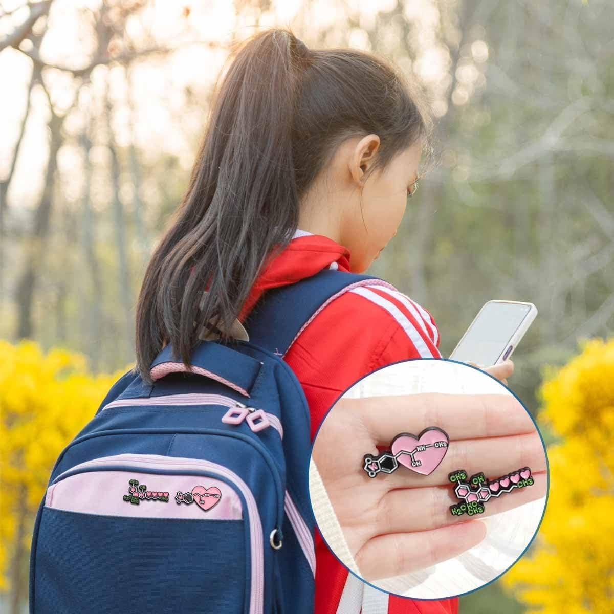 12 Pines de Esmalte Científicos Kawaii - Regalos Divertidos