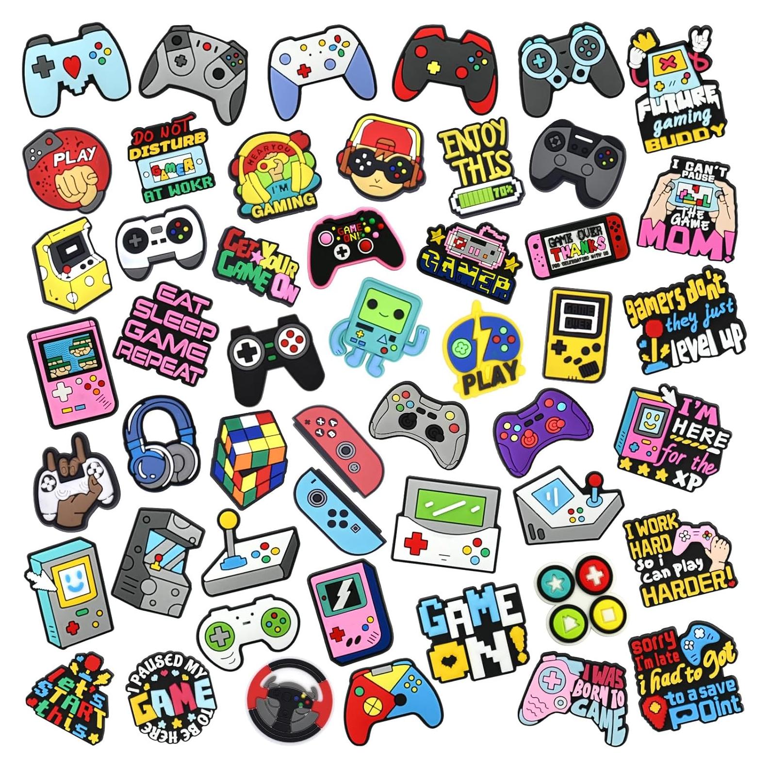 Pines de Solapa Kawaii 50 Piezas PVC para Mochilas y Ropa