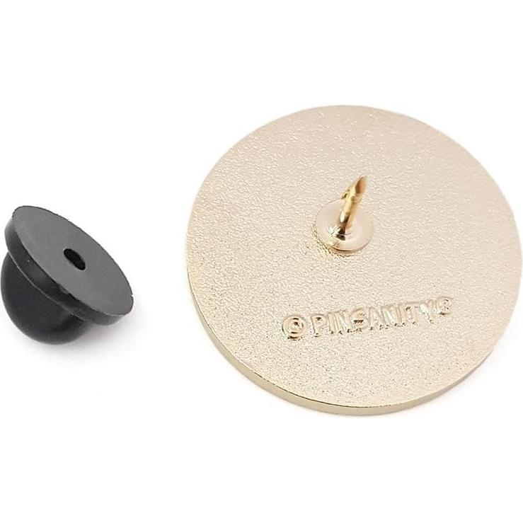 Pin de Solapa Esmalte Gótico Pinsanity Carpe Noctem 2.54cm