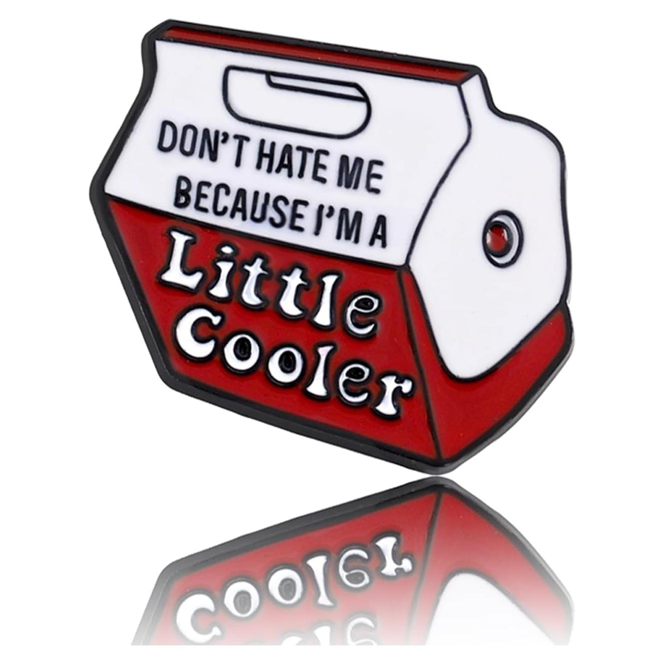 Pin de Broche de Caricatura Roja ZIOGAJINE para Mochilas