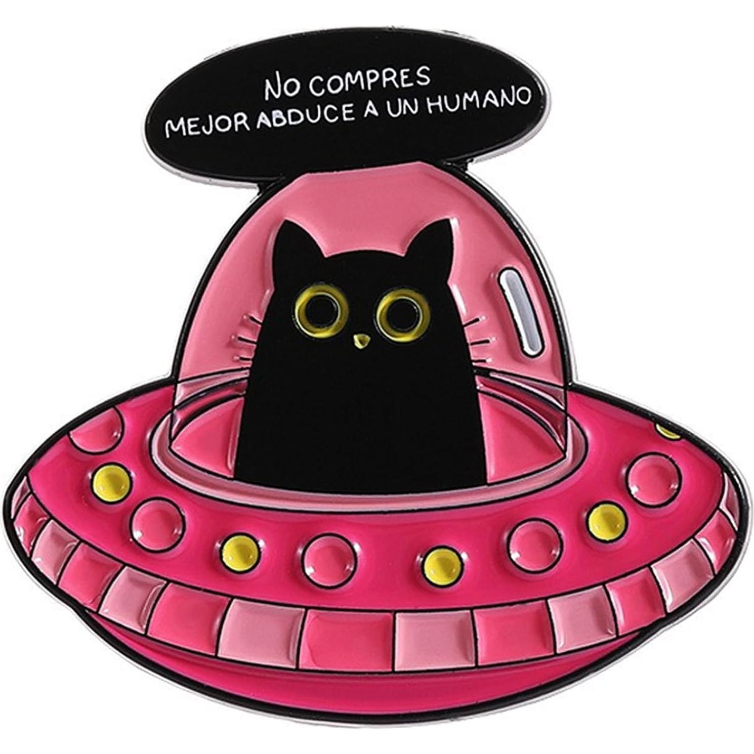 Conjunto de Pines de Esmalte ZDQDXL - 5 Pines Divertidos para Mochila