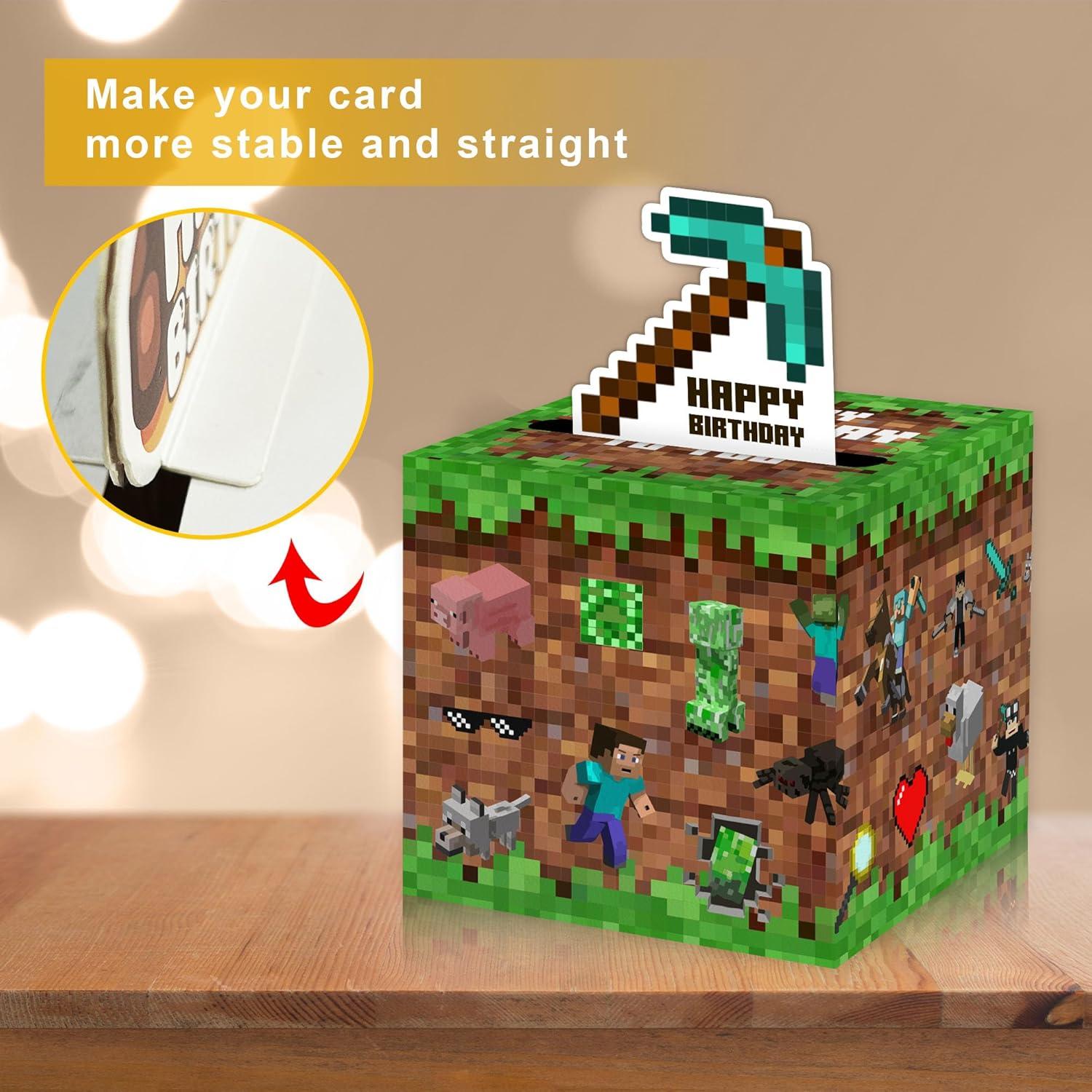 Caja de Dinero Sorpresa Azbuk 12.7x12.7 cm con 35 Bolsas