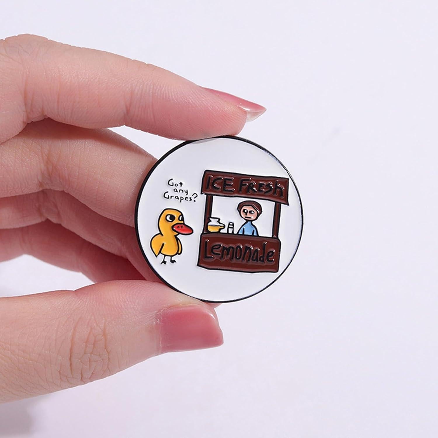 Pins de Esmalte Divertidos para Mochila - Animales y Caricaturas