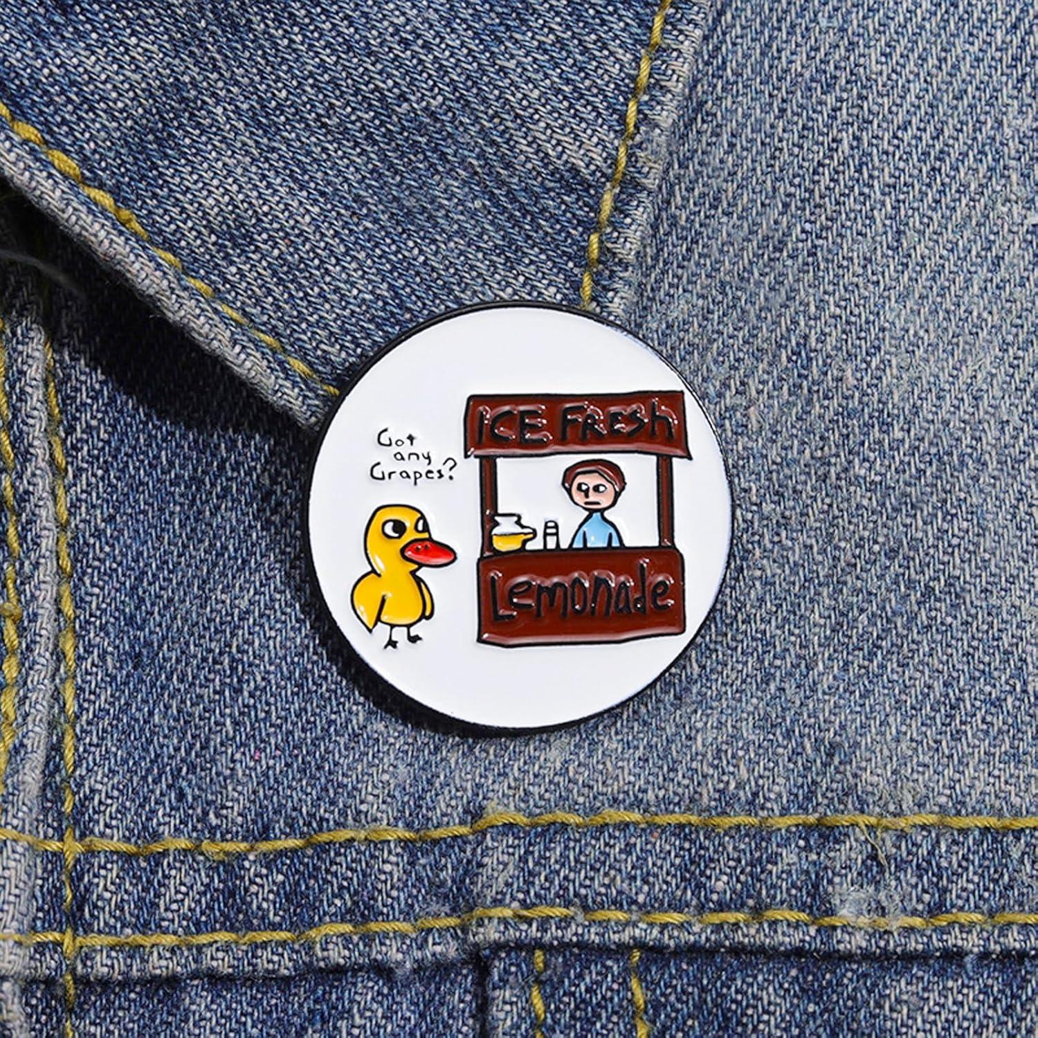 Pins de Esmalte Divertidos para Mochila - Animales y Caricaturas