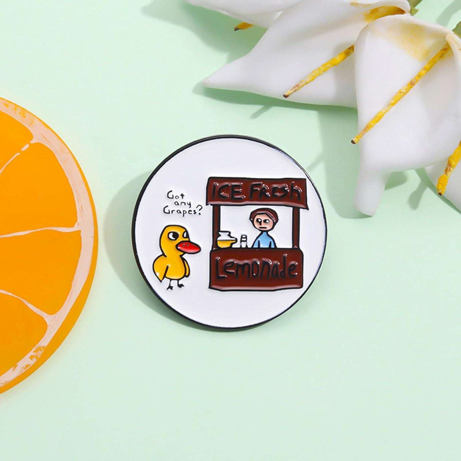 Pins de Esmalte Divertidos para Mochila - Animales y Caricaturas