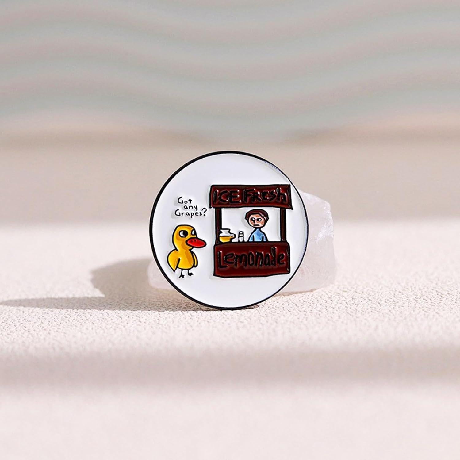 Pins de Esmalte Divertidos para Mochila - Animales y Caricaturas