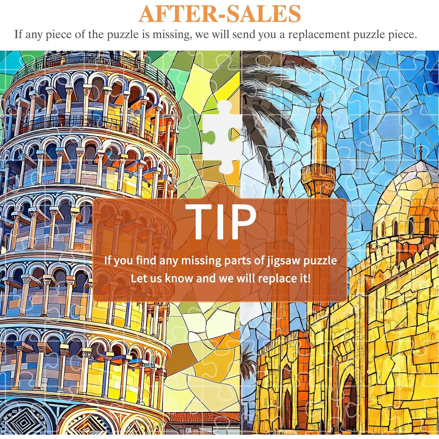 Rompecabezas ALL4JIG 1000 Piezas 70.1x50 cm para Adultos y Niños