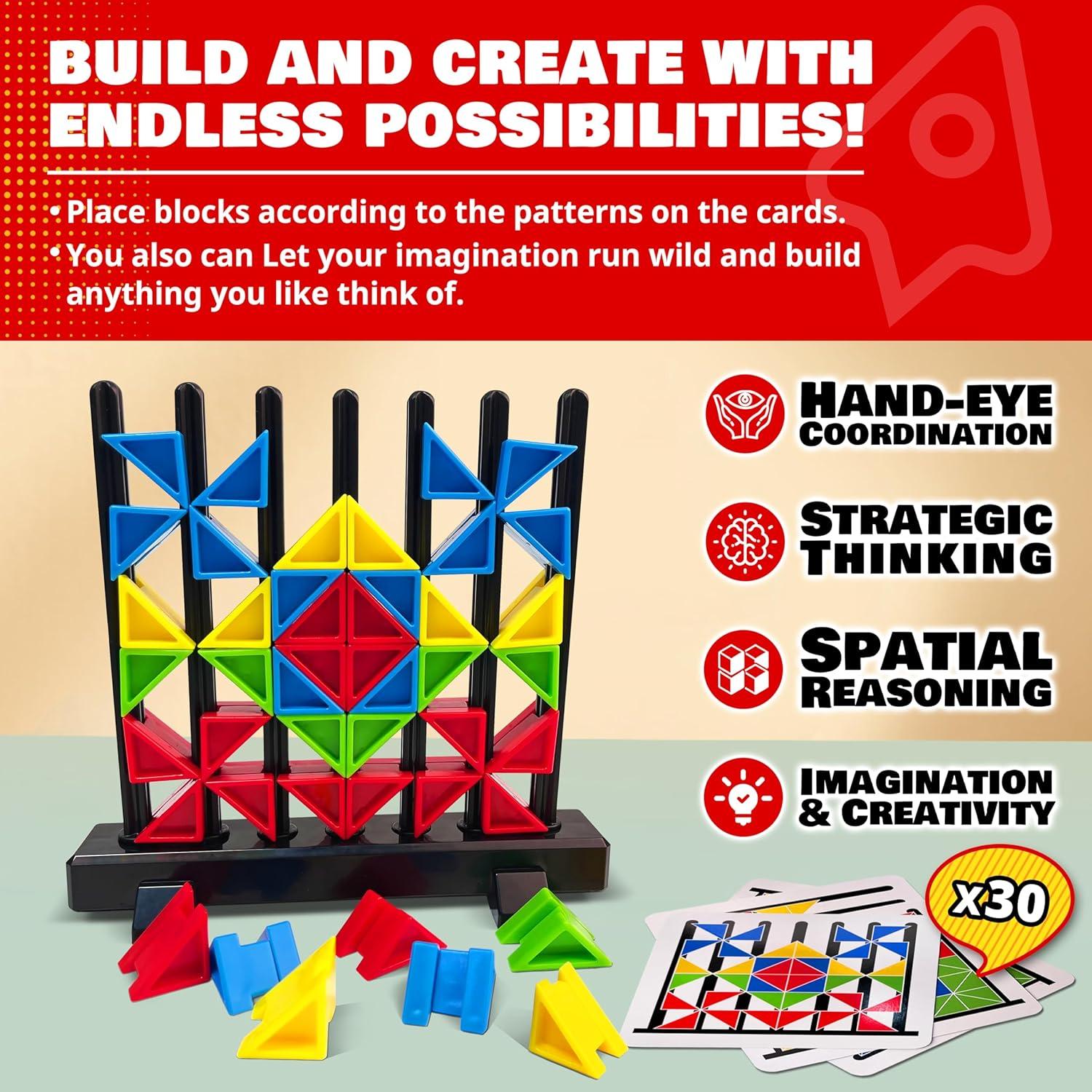 Rompecabezas 3D Rokt&razo Bloques Creativos para Niños 3-12 Años