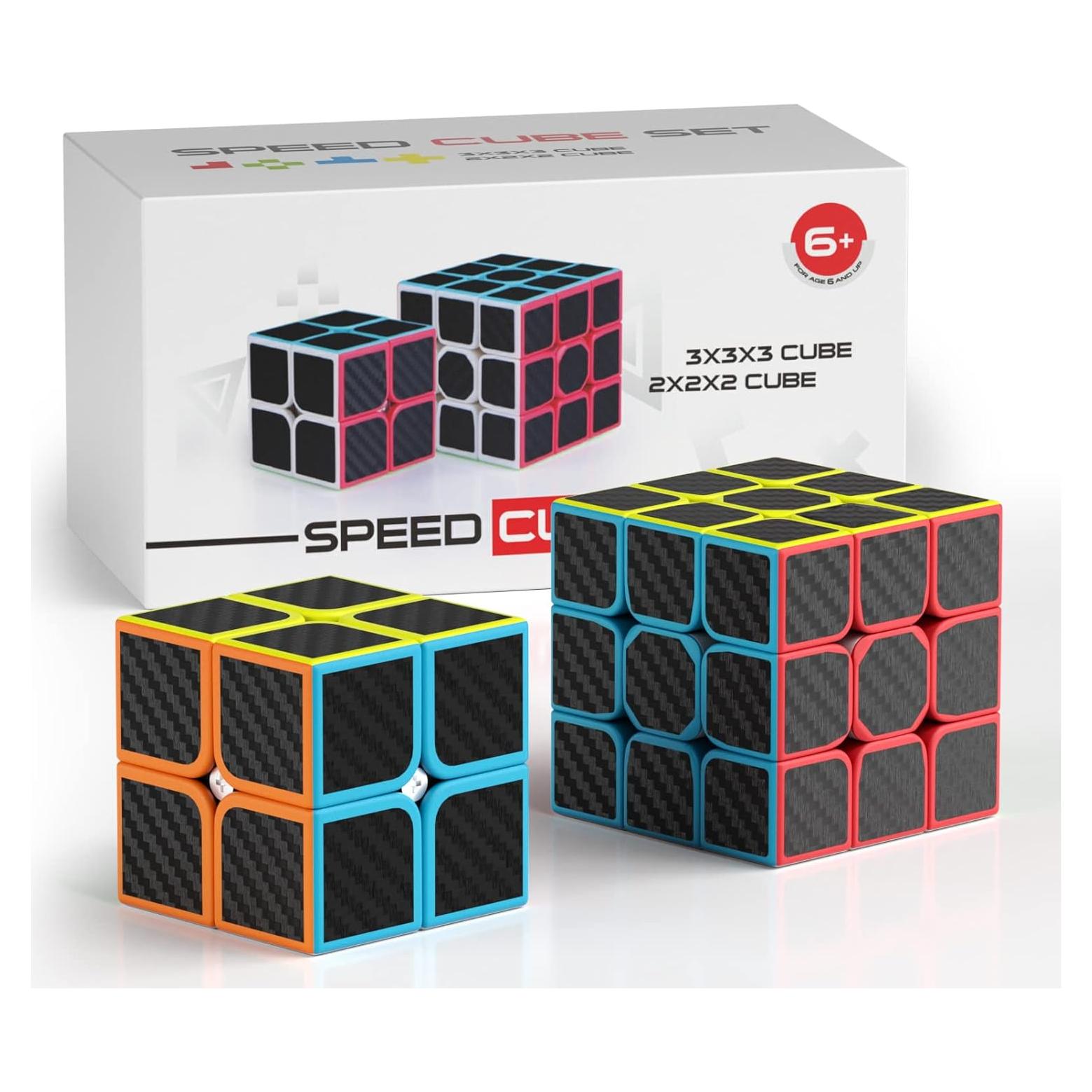 Conjunto de Cubos de Velocidad Vdealen 2x2 y 3x3 - Juguetes de Rompecabezas