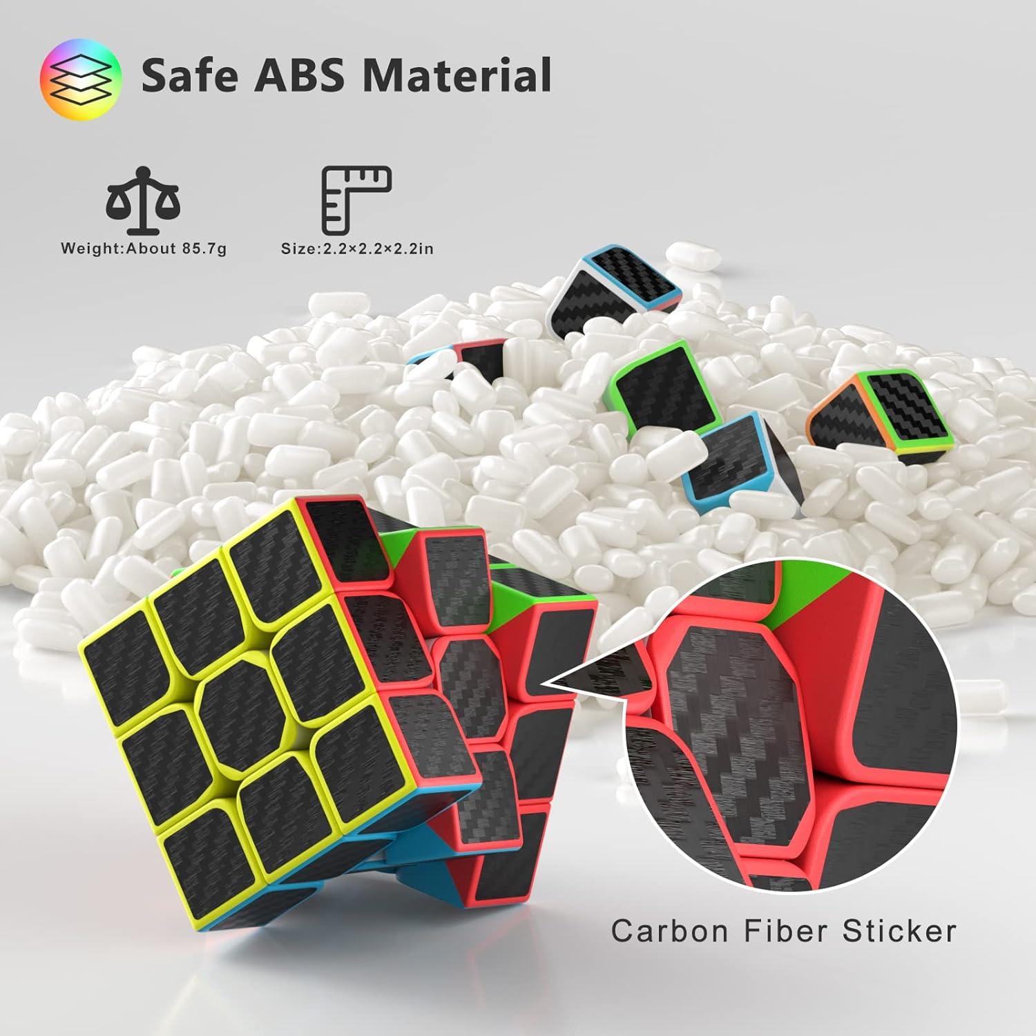 Conjunto de Cubos de Velocidad Vdealen 2x2 y 3x3 - Juguetes de Rompecabezas