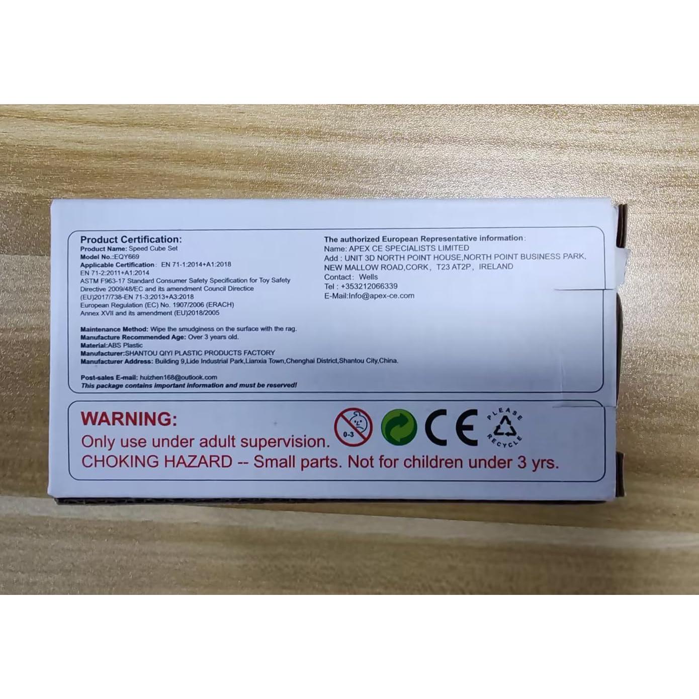 Conjunto de Cubos de Velocidad Vdealen 2x2 y 3x3 - Juguetes de Rompecabezas