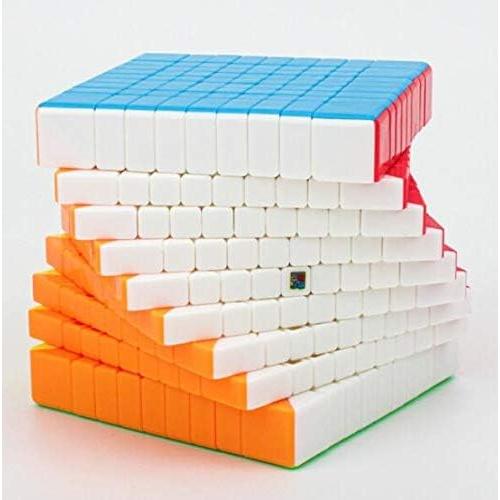 Cubo Mágico 9x9 Mofang Jiaoshi MF9 Sin Pegatinas 75mm
