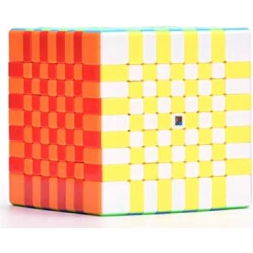Cubo Mágico 9x9 Mofang Jiaoshi MF9 Sin Pegatinas 75mm