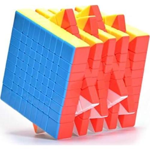 Cubo Mágico 9x9 Mofang Jiaoshi MF9 Sin Pegatinas 75mm