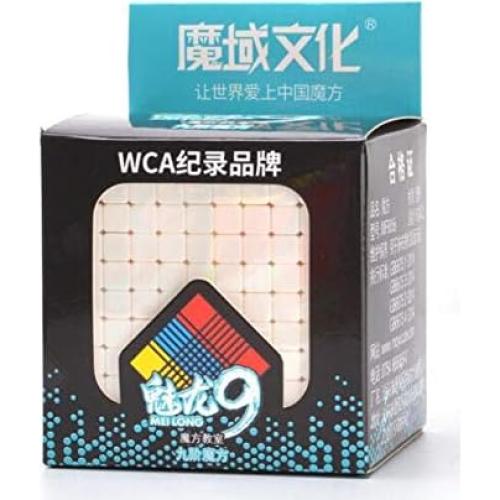 Cubo Mágico 9x9 Mofang Jiaoshi MF9 Sin Pegatinas 75mm