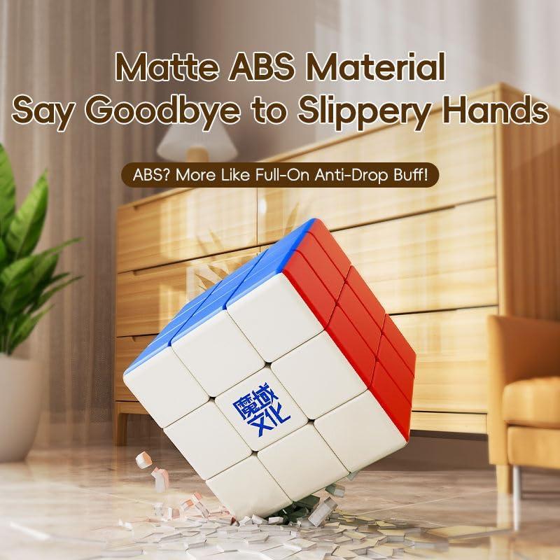 Cubo de Velocidad Gigante 3x3 Cuberspeed 18 cm Sin Pegatinas