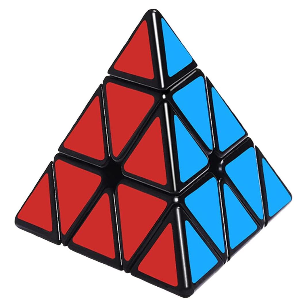 Cubo Mágico Velocidad Triángulo QIYI 3x3 Negro 85g