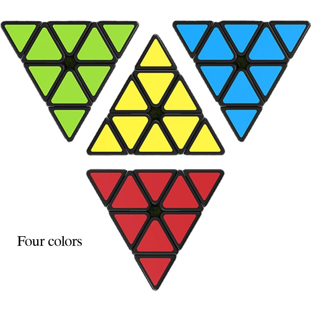 Cubo Mágico Velocidad Triángulo QIYI 3x3 Negro 85g