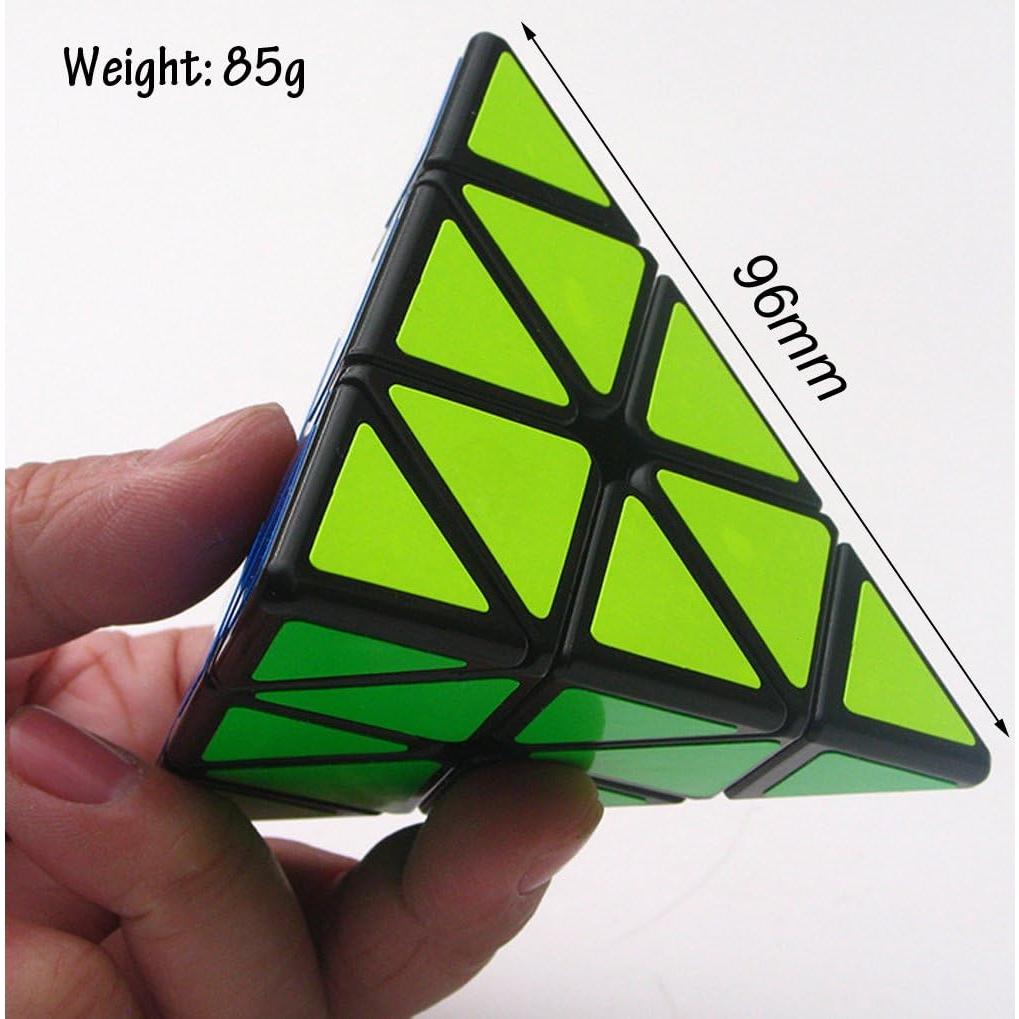 Cubo Mágico Velocidad Triángulo QIYI 3x3 Negro 85g