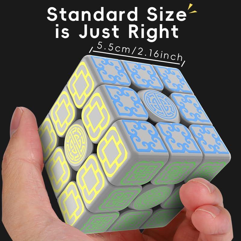 Cubo Mágico 3x3 XINGLETOYS Brilla en la Oscuridad