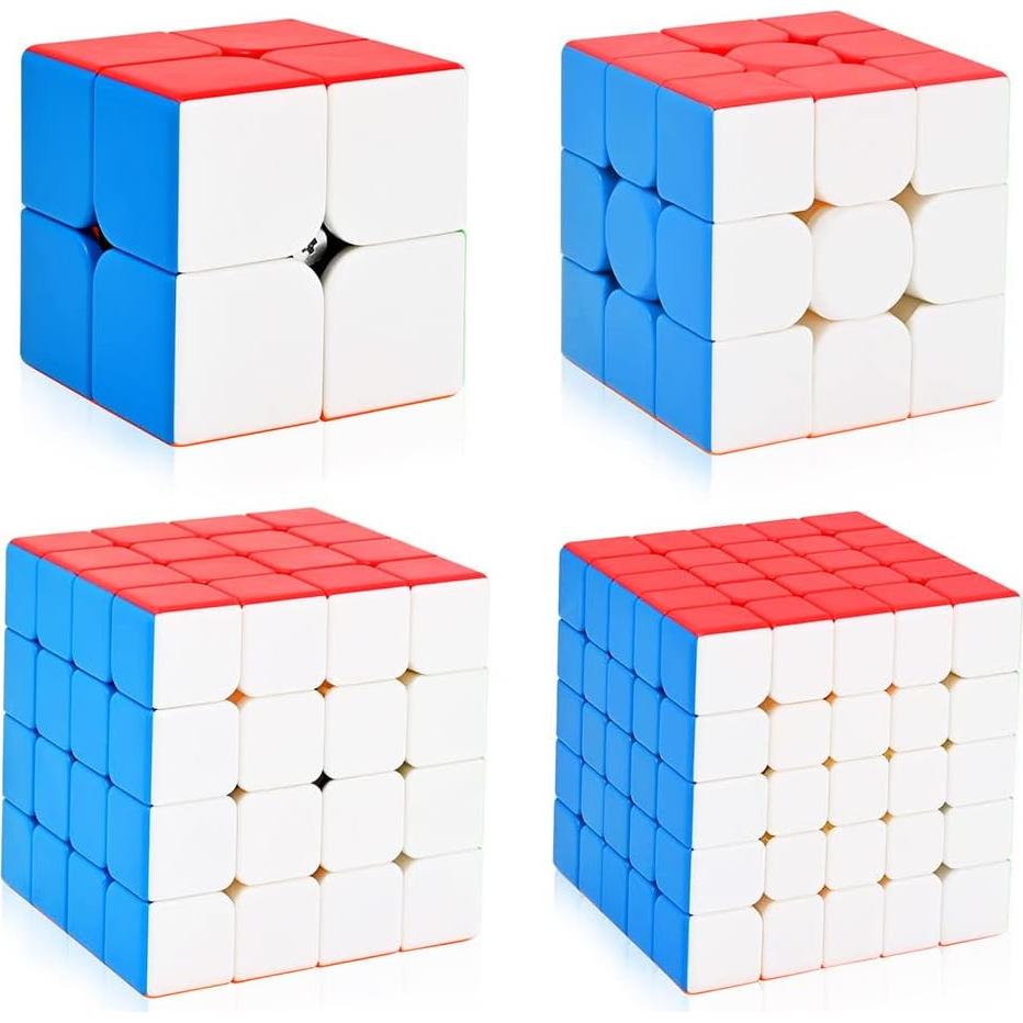 Conjunto de Cubos de Velocidad MoYu Meilong 2x2 3x3 4x4 5x5