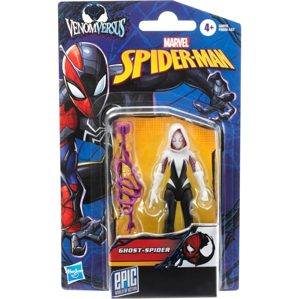 Figura de Acción Ghost-Spider Marvel 10 cm con Accesorio Venomizado