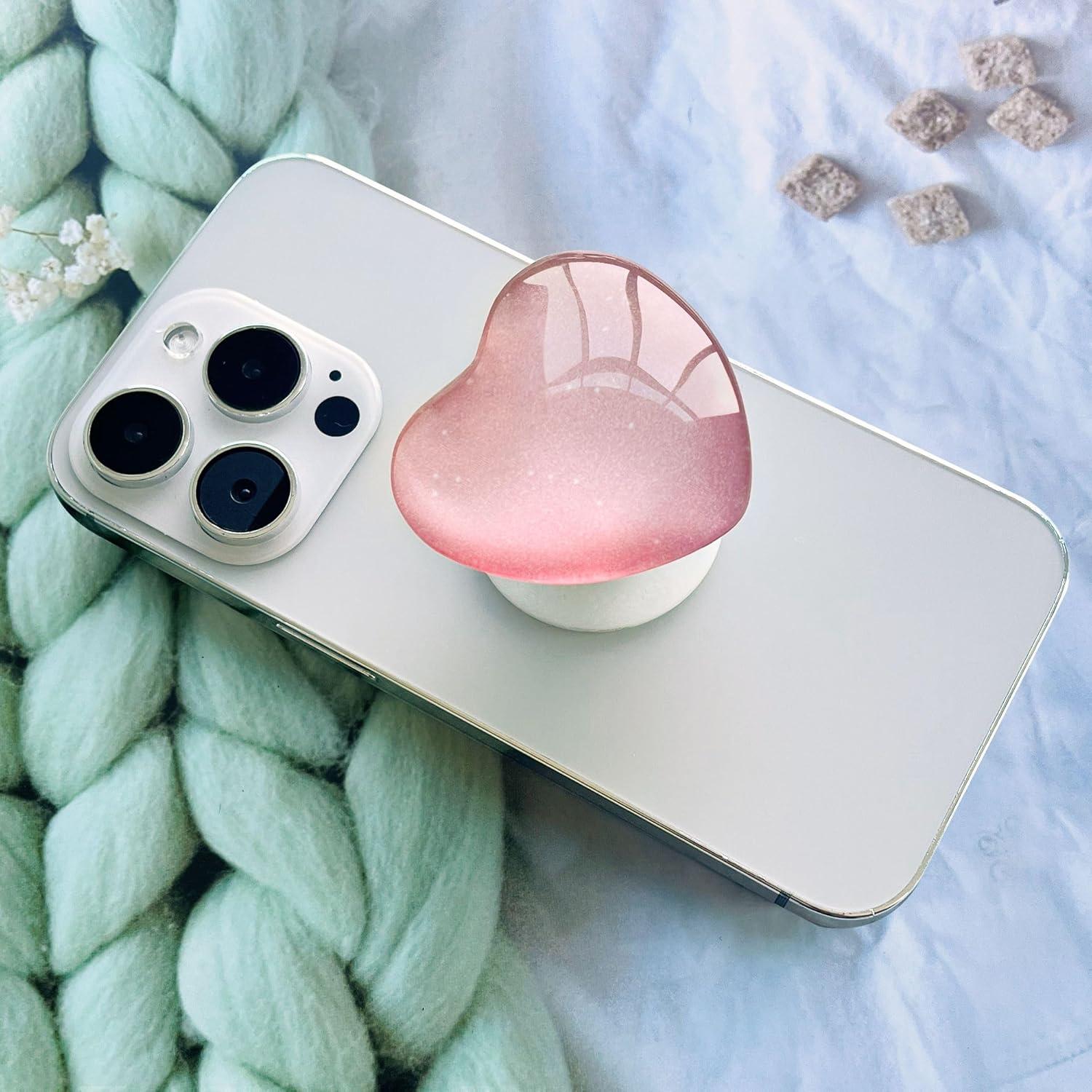 Soporte colapsable para teléfono móvil Ksadiye Rosa