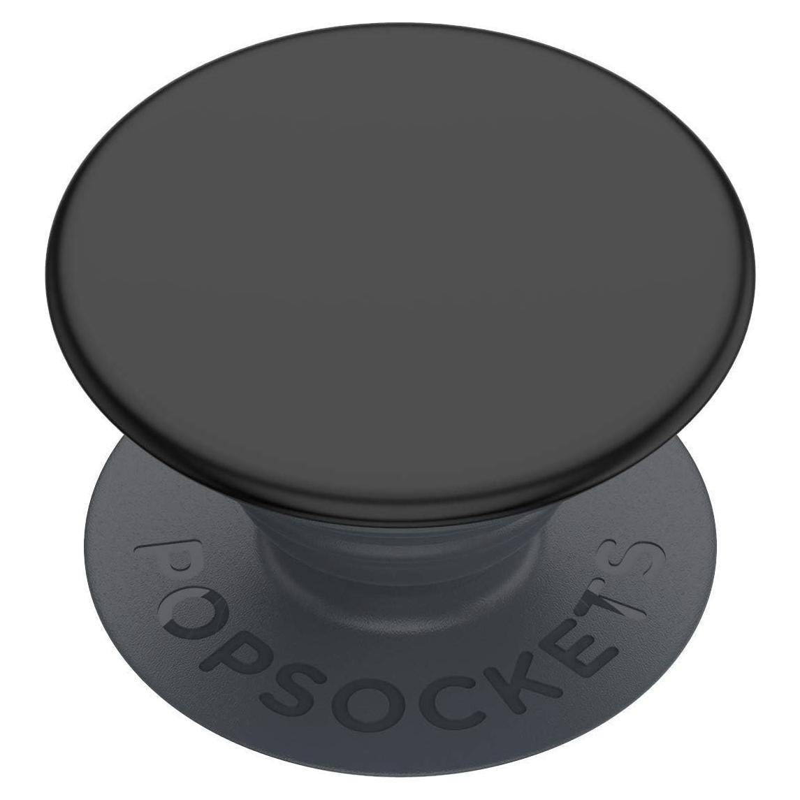 PopSockets Agarre para Teléfono Negro - Soporte Colapsable