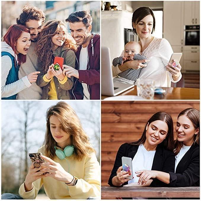 Soporte Plegable para Teléfono ChezMax - 360° Rotatorio, 3 Piezas