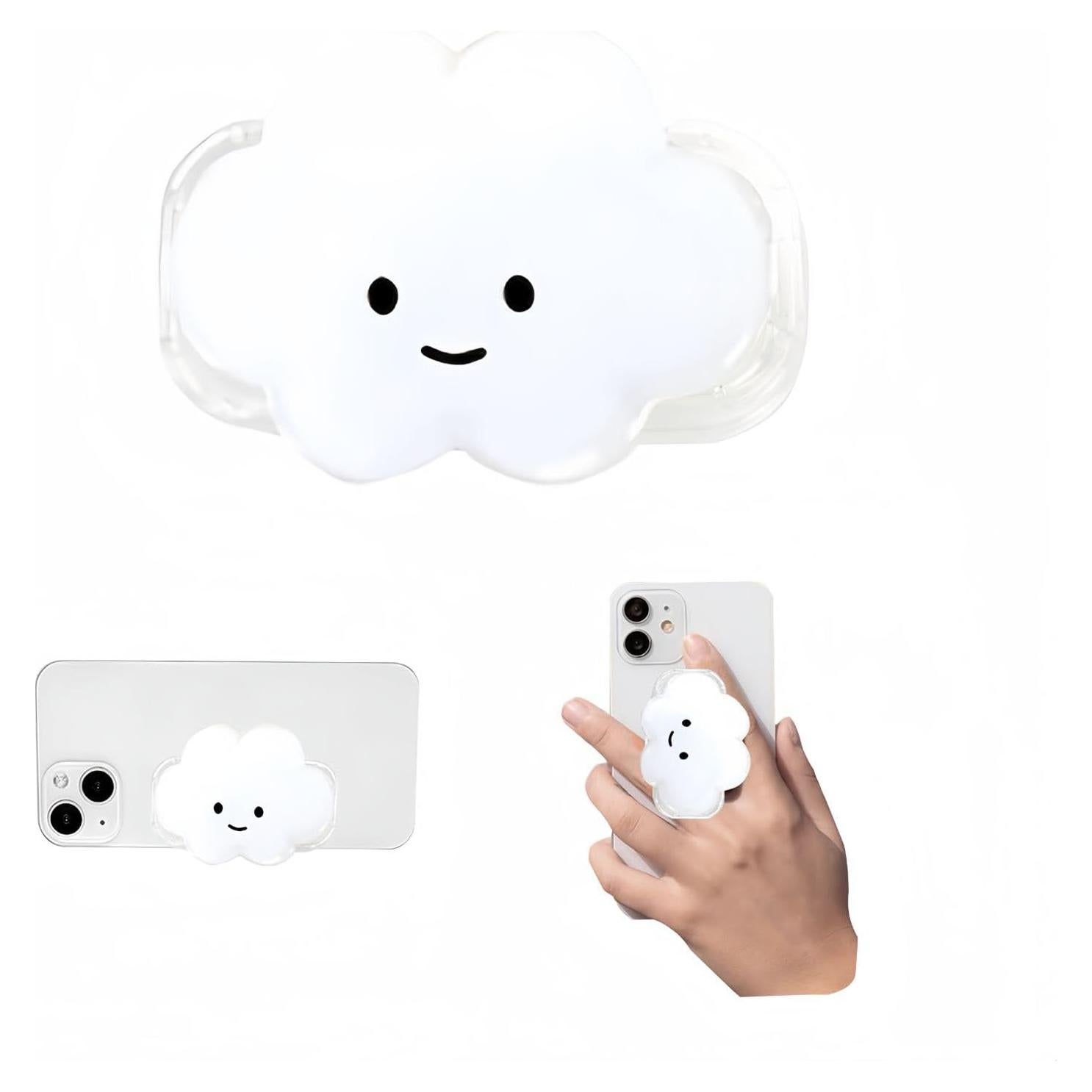 Soporte para Teléfono Colapsable Yuibthr Nube Blanco 18g