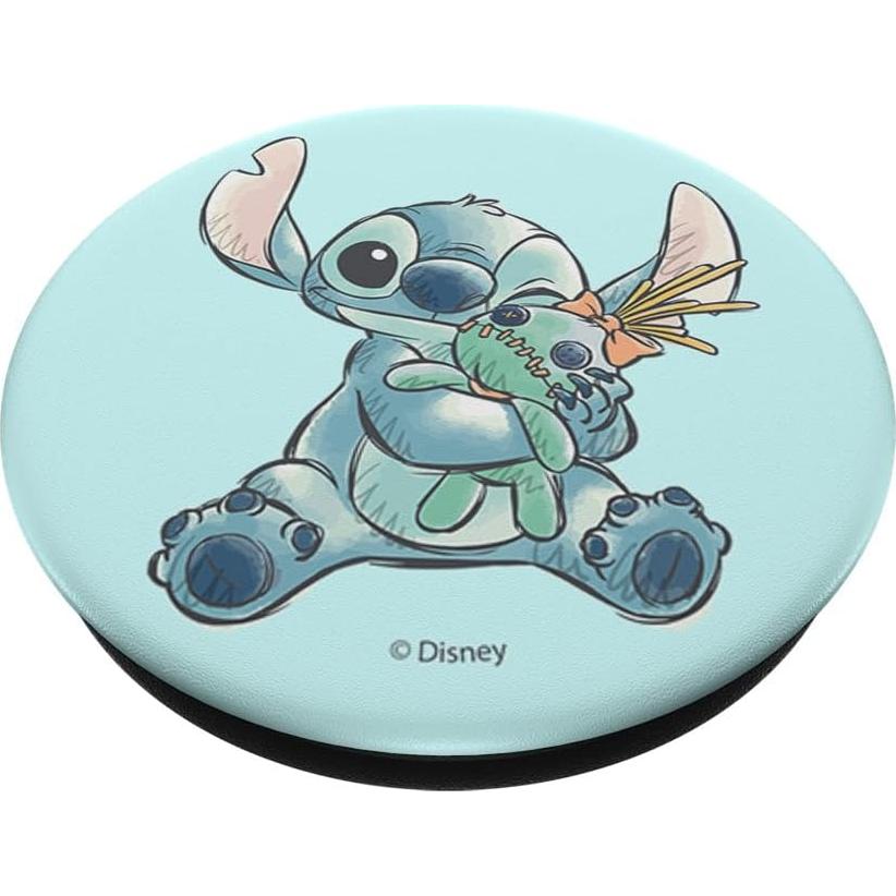 PopSockets Adhesive PopGrip Disney Lilo & Stitch Negro
