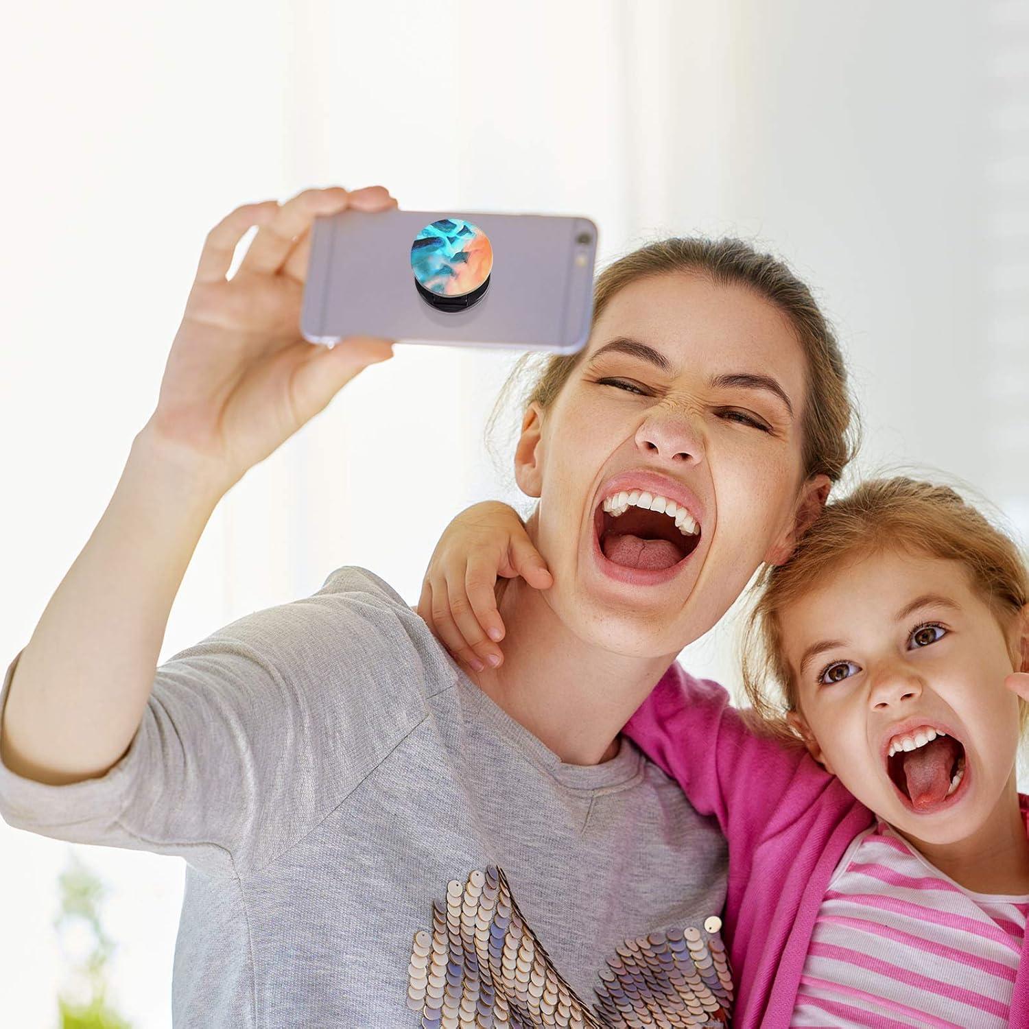 Soporte para Teléfono Weewooday 30 Piezas Doble Cara Negro Blanco